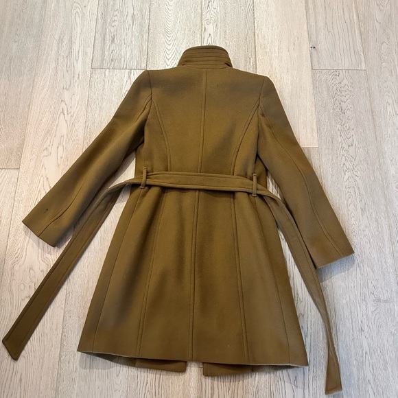 Aritzia Babaton Connor Wool Coat Size XS Tan Colour - Picture 8 of 13